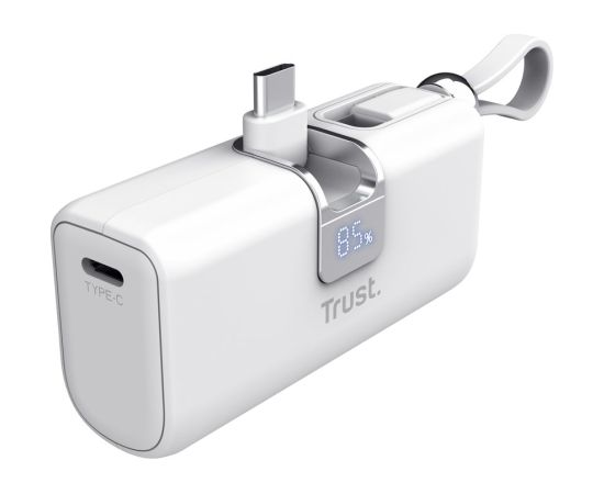 Trust Pacto Lithium-Ion (Li-Ion) 5000 mAh White Power Banks