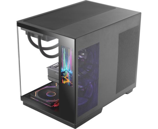 Tacens Mars Gaming MCMIRAGE computer case Midi Tower Black Datoru korpusi