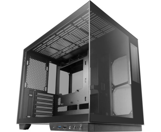 Tacens Mars Gaming MCMIRAGE computer case Midi Tower Black Datoru korpusi