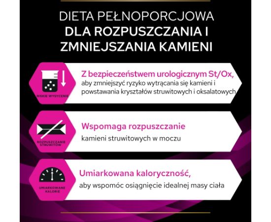 PURINA Pro Plan Veterinary Diets Feline UR St/Ox Urinary - dry cat food - 1,5kg Barība