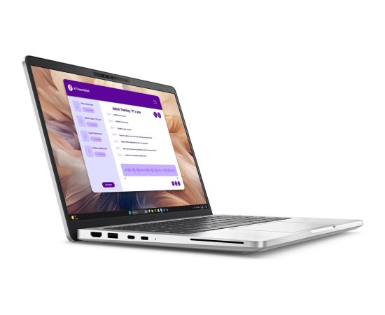 Dell Pro 13 Plus PB13250 Ultra 7 266V 13.3"FHD+ 16GB DDR5 SSD512 Arc FgrPr&SmtCd FHD IRCam Mic LTE BcklKb 3C vPro W11Pro Silver 3Y Pro Support Portatīvie datori
