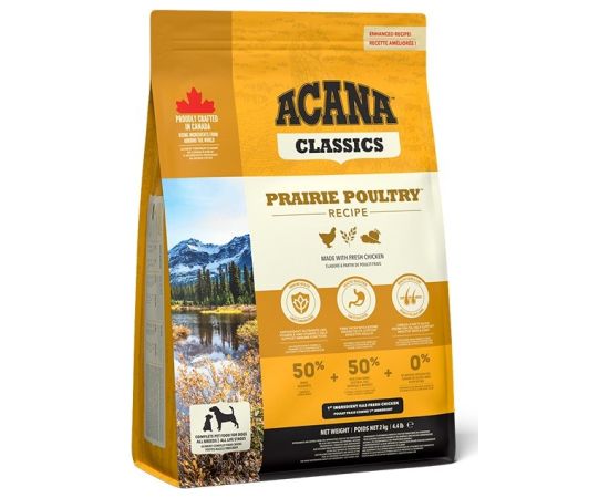 ACANA PRAIRIE POULTRY DOG 2KG Suņu barība