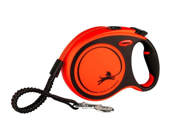 FLEXI Smycz XTREME L taśma 8m - do 55kg pomarańczowa Citas preces