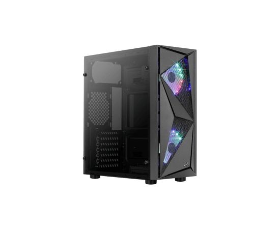 Enclosure Aerocool PGS Glider Cosmo FRGB-G-BK-V1 2XF Datoru korpusi