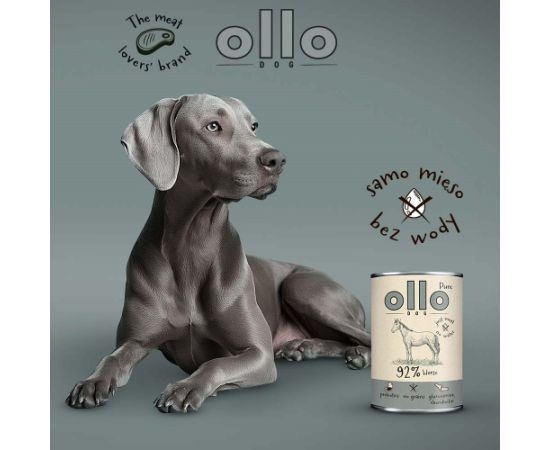 OLLO Pure Horse Mono - wet dog food - 850g Suņu barība
