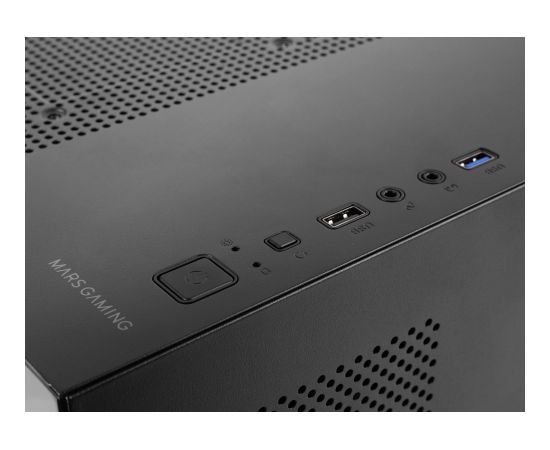 Tacens Mars Gaming MC-3TLITE Mini Tower Black Datoru korpusi
