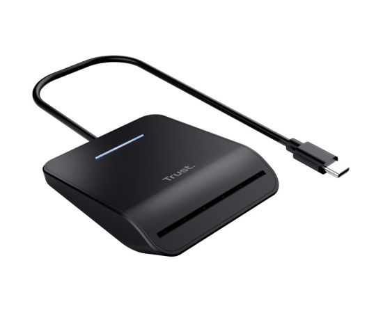 Trust Primo smart card reader Indoor USB USB Type-C Black Считыватели карт