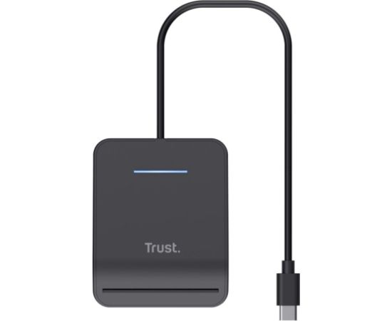 Trust Primo smart card reader Indoor USB USB Type-C Black Считыватели карт
