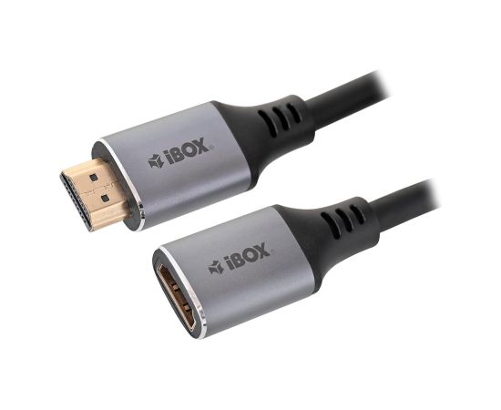 Ibox Kabel przedłużka HDMI do HDMI 4k złota wtyczka 2m  Кабель HDMI