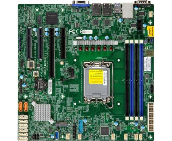 Supermicro X13SCL-F-B Bulk Intel C262 LGA 1700 micro ATX Mātes plates
