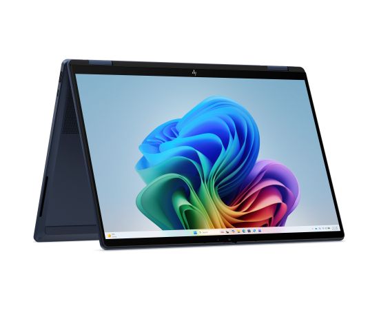 HP OmniBook X Flip 14-kc0011nn - Ryzen AI 5 430, 16GB LPDDR5X 7500 on-board, 512GB, AMD Radeon 840M Graphics, Touch 14.0 2K (1920x1200) Brightview 400 nits,  Athmospheric Blue, Not Included 65W AC Adapter, Win 11 Home, 1 years   D5ZK1EA#ABB Portatīvie datori