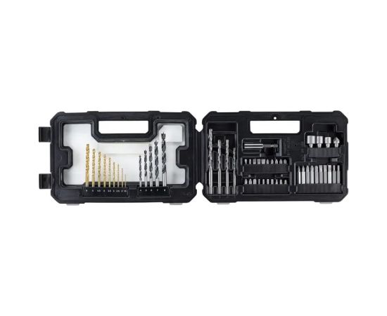 Urbju un skrūvgriežu uzgaļu komplekts Stanley STA7223-XJ; 1,5-13 mm; 53 gab. Аксессуары для дрелей