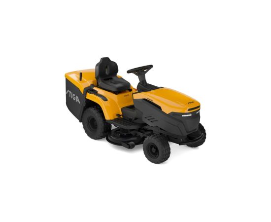 Zāliena traktors Stiga Estate 598e; 4,5 kW; elektriskā pārnesumkārba Тракторные косилки