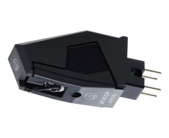 Audio Technica Gramofon Audio-Technica AT81CP, cartridge (black, MM cartridge, P-Mount (T4P)) DJ tehnika