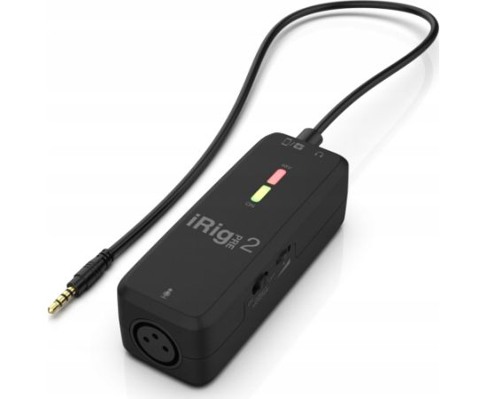 IK Multimedia iRig PRE 2 - Interfejs audio iOS/ Android/ DSLR Jaunumi - Audio-Video