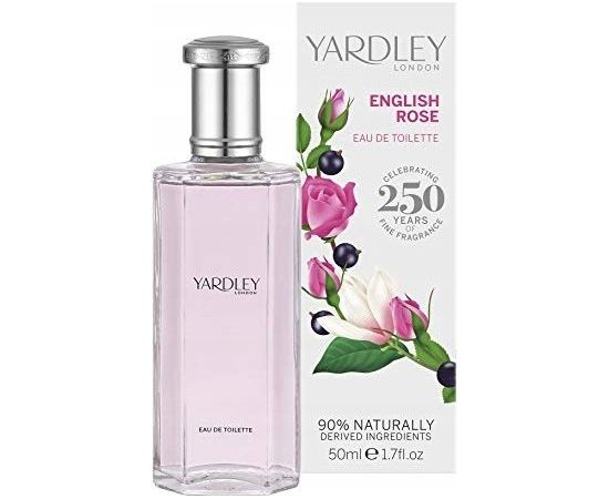 Yardley Yardley, English Rose, Eau De Toilette, For Women, 50 ml For Women Sieviešu Smaržas