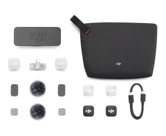 DJI Mic Mini 2 (2 TX + 1 Mobile RX + Etui ładujące) Jaunumi - Audio-Video