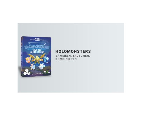 Ravensburger ANZEN - HOLOMONSTERS - Das Kartenspiel Galda spēles
