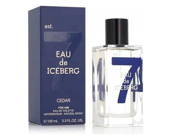 Iceberg Iceberg, Eau De Iceberg Cedar, Eau De Toilette, For Men, 100 ml For Men Vīriešu Smaržas