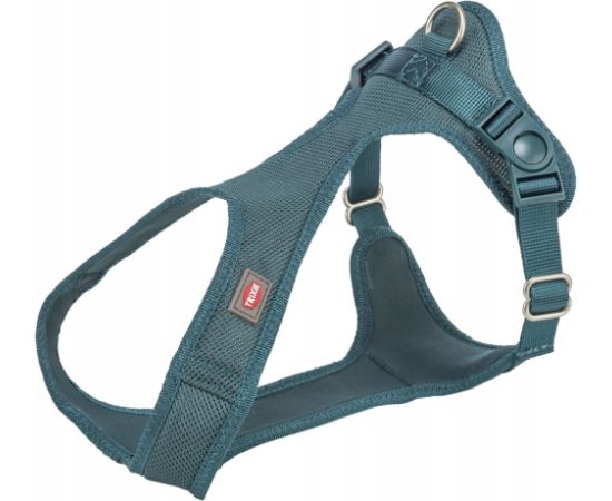 Trixie Comfort Soft, szelki, dla psa, petrol, S–M: 35–60 cm/20 mm Citas preces