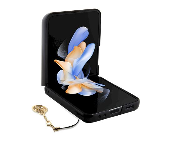 Guess 4G Charm Case Aizsargapvalks priekš Samsung Galaxy Z Flip 5 / peleks Neoriģinālie Maciņi