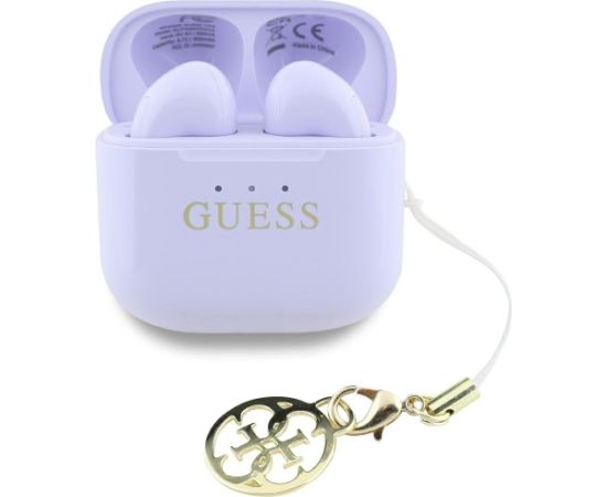 Guess Classic Logo Charm TWS Bezvadu Austiņas Austiņas