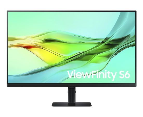 Samsung ViewFinity S6 S32D604UAU (80 cm (32 inches), black, QHD, IPS, Daisy Chain, KVM, DP, HDMI, USB-C, 100Hz panel) Monitori