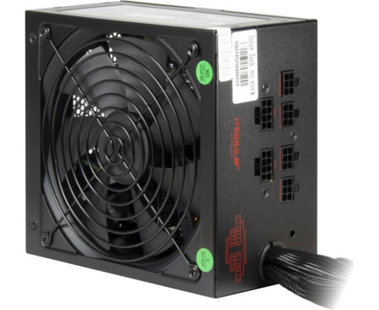 Inter-Tech BPS-850CM (black, 1x 12-pin high power GPU, 4x PCIe, 850 watts) Datoru barošanas bloki