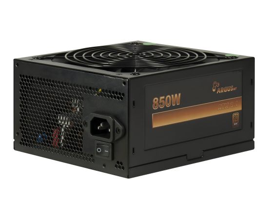 Inter-Tech BPS-850CM (black, 1x 12-pin high power GPU, 4x PCIe, 850 watts) Datoru barošanas bloki