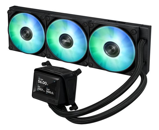 Asus MAX Gaming LC 360 ARGB LCD (black) Procesoru dzesēšana