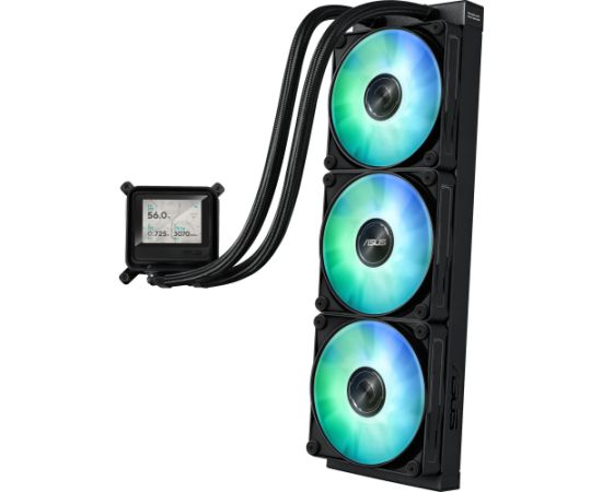 Asus MAX Gaming LC 360 ARGB LCD (black) Procesoru dzesēšana