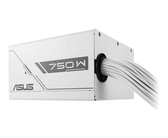 Asus PRIME-750B-WHITE (white, 4x PCIe, 750 watts) Datoru barošanas bloki