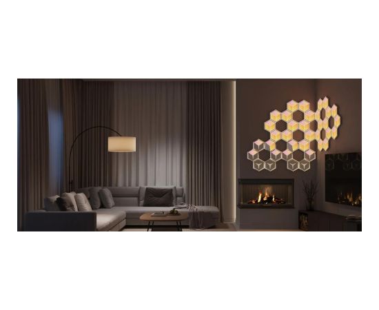 Govee H606A Glide Hexagon Light Panels Ultra 7-pack | LED lighting | RGBIC, 2.4 GHz Wi-Fi, Bluetooth Декоративное освещение 