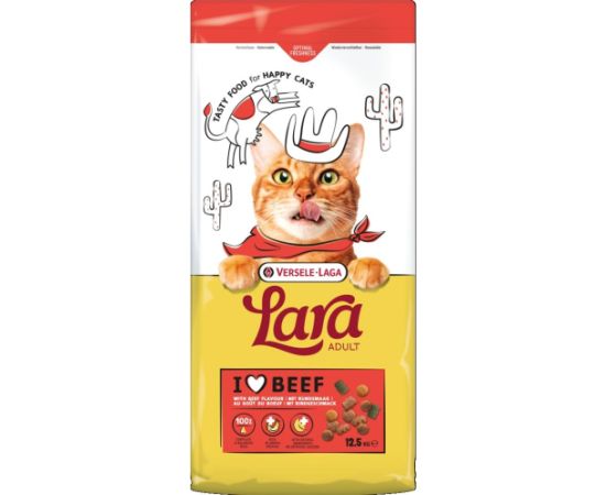 VERSELE-LAGA Lara Beef - dry cat food - 12,5kg Kaķu sausā barība
