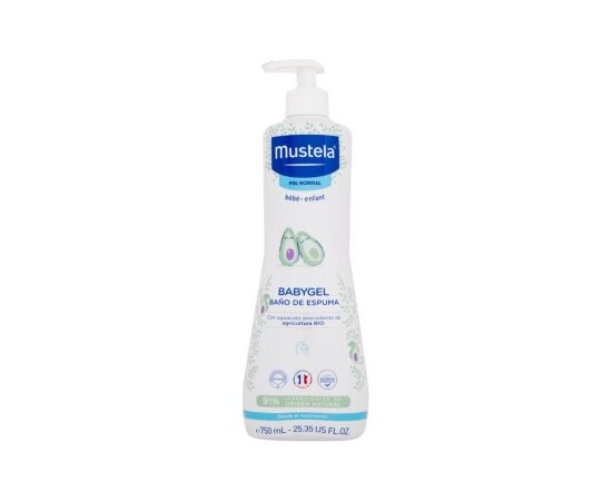 Mustela Bébé / Multi-Sensory Bubble Bath 750ml Dušas želejas ķermenim
