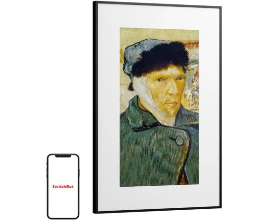 SwitchBot AI Art Frame 31.5" Digital Photo Frame Sporta kameru aksesuāri