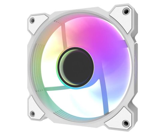 Darkflash DR08 3-in-1 Cooling Fan (White) Korpusu dzesēšana
