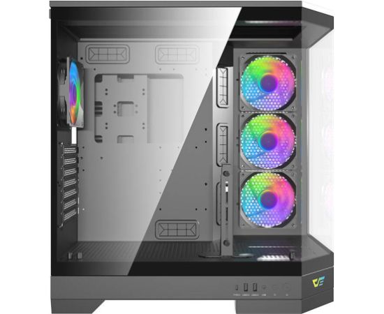 Darkflash DQX90 computer case (black) Datoru korpusi