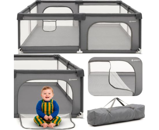 Springos Bērnu manēža HA7529 180 x 200 cm Manēžas, Sētiņas