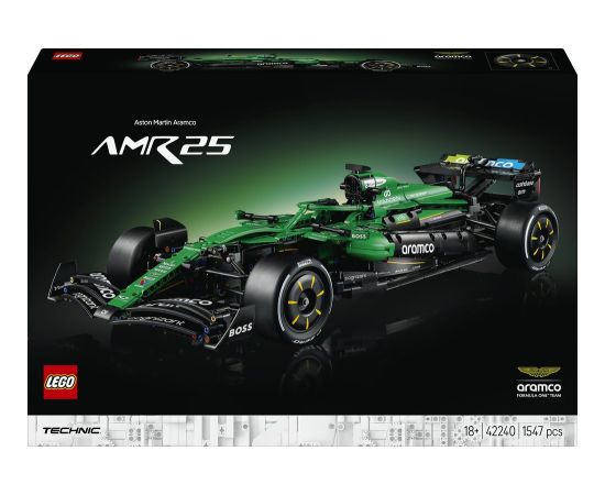 LEGO Technic Bolid F1® Aston Martin Aramco AMR25 (42240) Новости - Детские товары