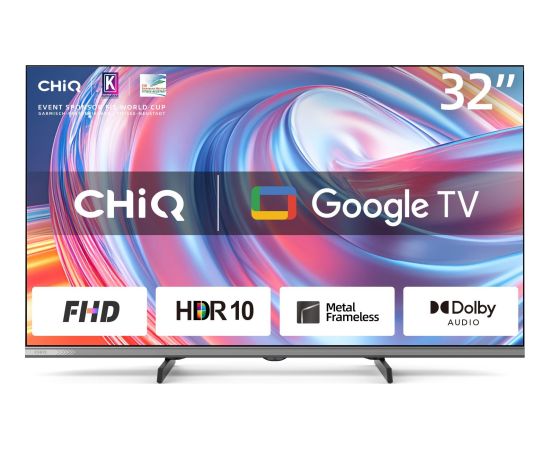 TV CHiQ L32FM9V LED 32'' Full HD Google TV Jaunumi - Datori