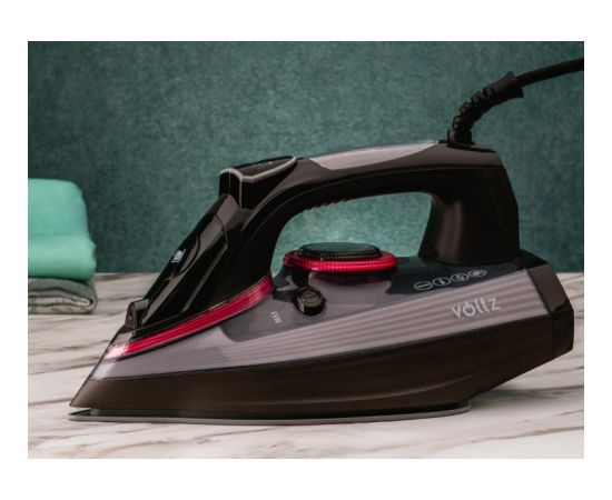 Tvaika gludeklis, 2600 W, 0,3 l, melns, 555V51050D, Oliver Voltz Gludekļi un sistēmas