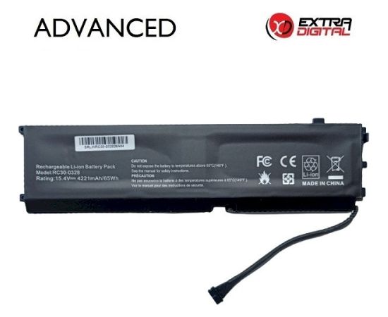 ExtraDigital Klēpjdatora akumulators RAZER RC30-0328 4221mAh Baterijas portatīvajiem datoriem