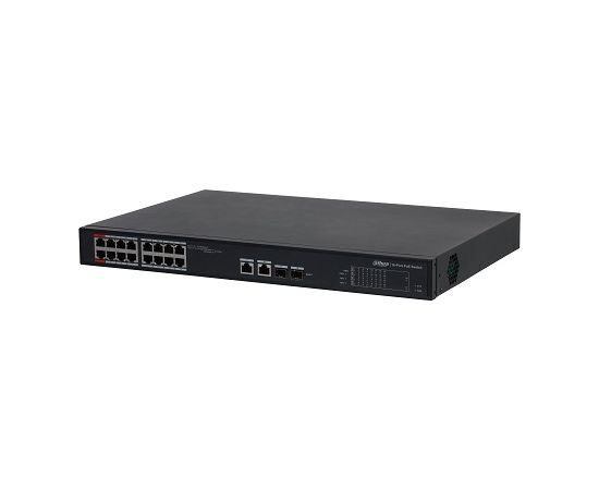 Dahua PoE switch 100Mbps 16+2G uplink S4101-16ET2GF-240-C Switch