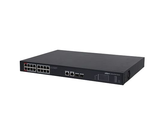 Dahua PoE switch 1000Mbps 16+2G uplink Коммутаторы (Switch)