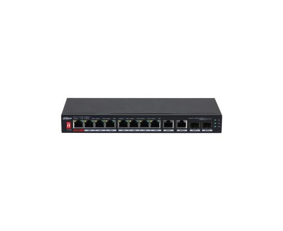 Dahua 10-Port Unmanaged Desktop Gigabit Switch with 8-Port PoE Switch