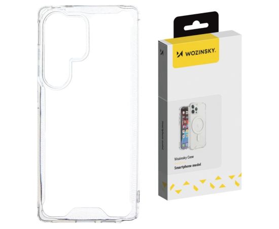 Wozinsky   Wozinsky Clear Corner Case for Samsung Galaxy S24 FE - Clear Neoriģinālie Maciņi