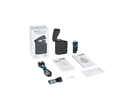 Lukturis Olight Baton 4 Premium Black 1300 Lumens 170m USB-C Фонари