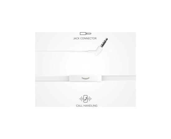 Austiņas SBS In-ear Studio Mix 30 White Austiņas