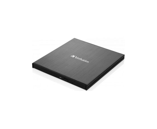 Ārējais CD/DVD rakstītājs Verbatim External Slimline USB-C Black Optiskās iekārtas